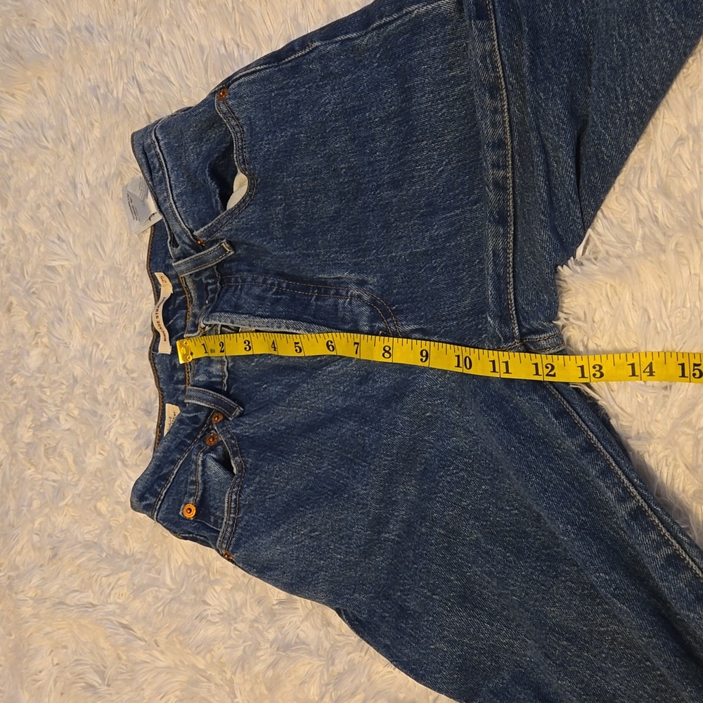 LEVIS RIBCAGE STRAIGHT ANKLE WOMEN'S JEANS SIZE 25 COLOR BLUE - Picture 6 of 12